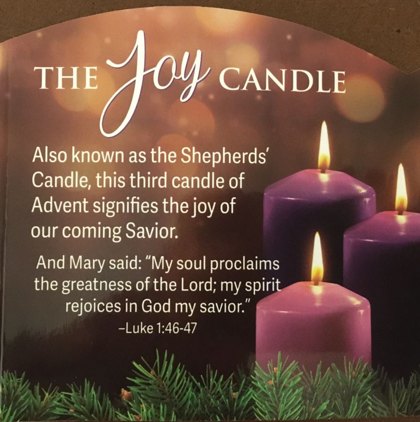 Third Sunday in Advent Joy The Ewellogy